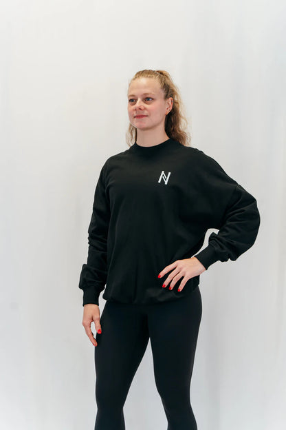 Sweat Sportswear Nott for you Black Nott Clothing