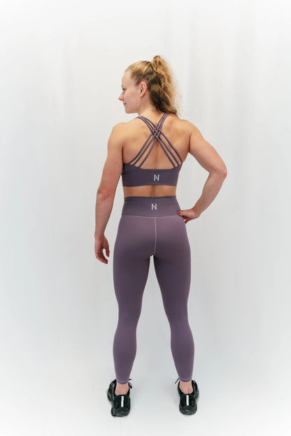Legging gray purple Nott Clothing