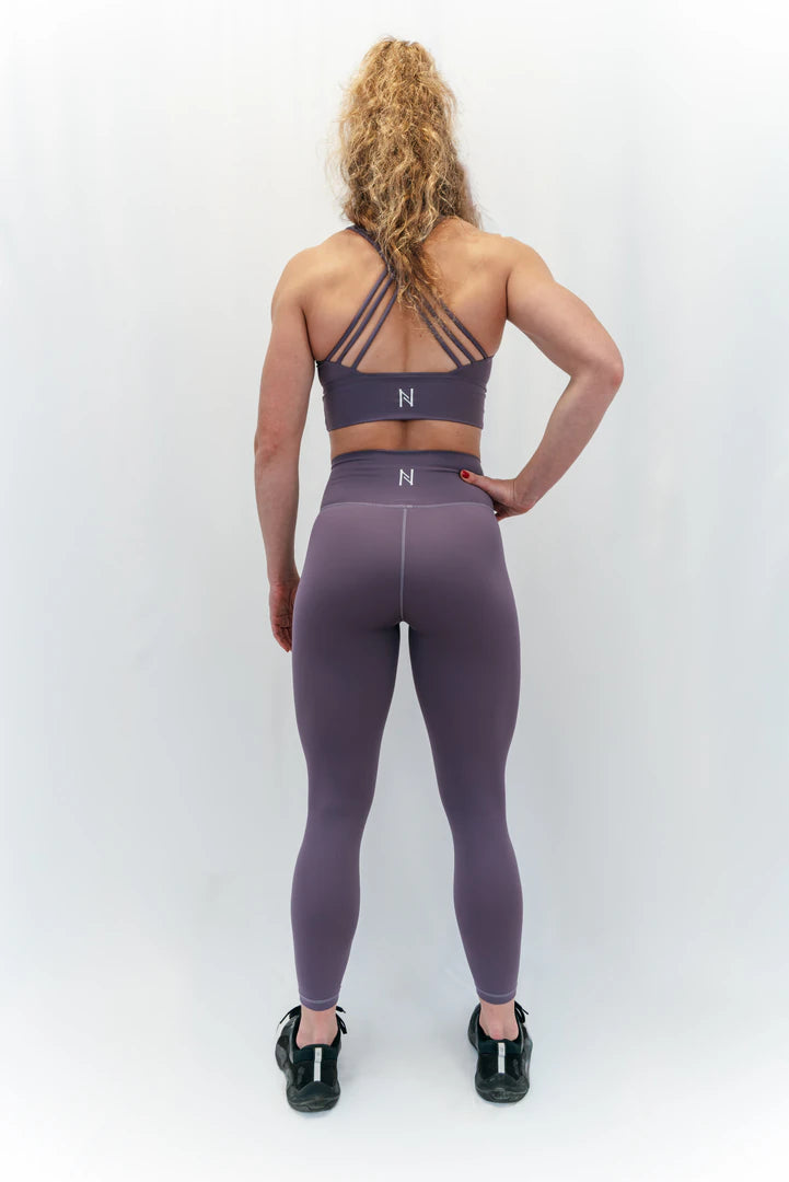 Legging gray purple Nott Clothing