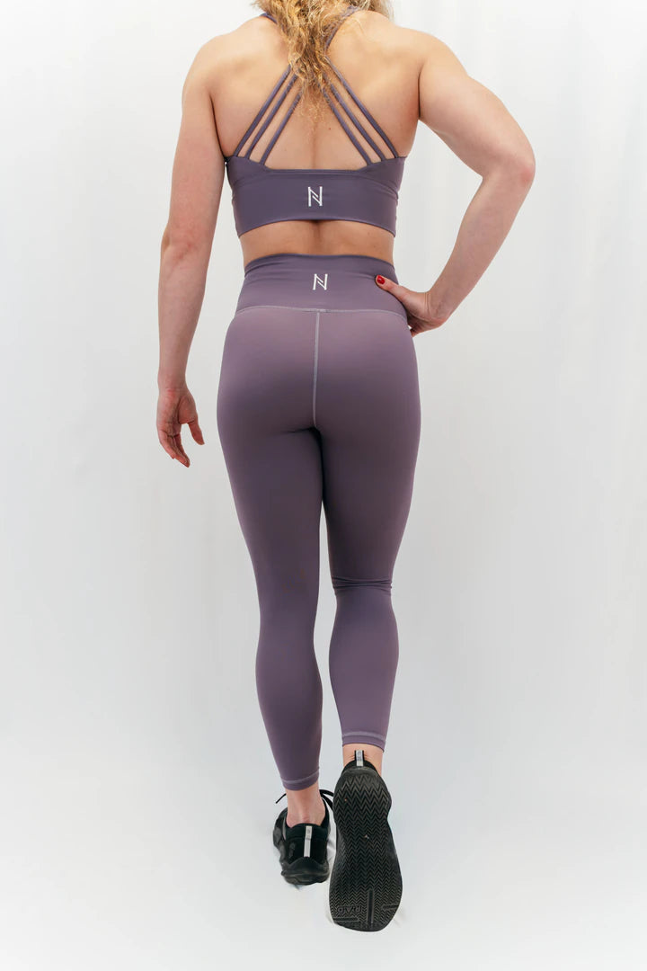 Legging gray purple Nott Clothing