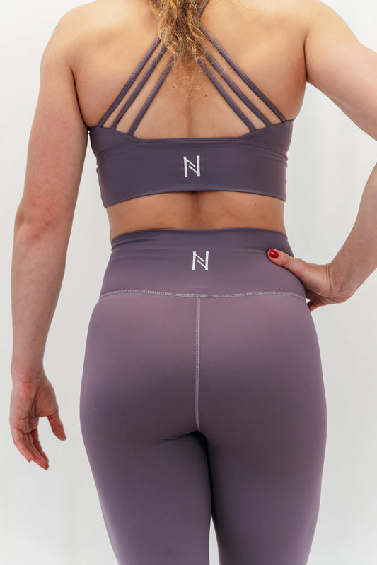 Brassière gray purple Nott Clothing