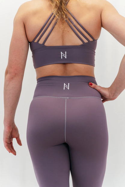 Legging gray purple Nott Clothing