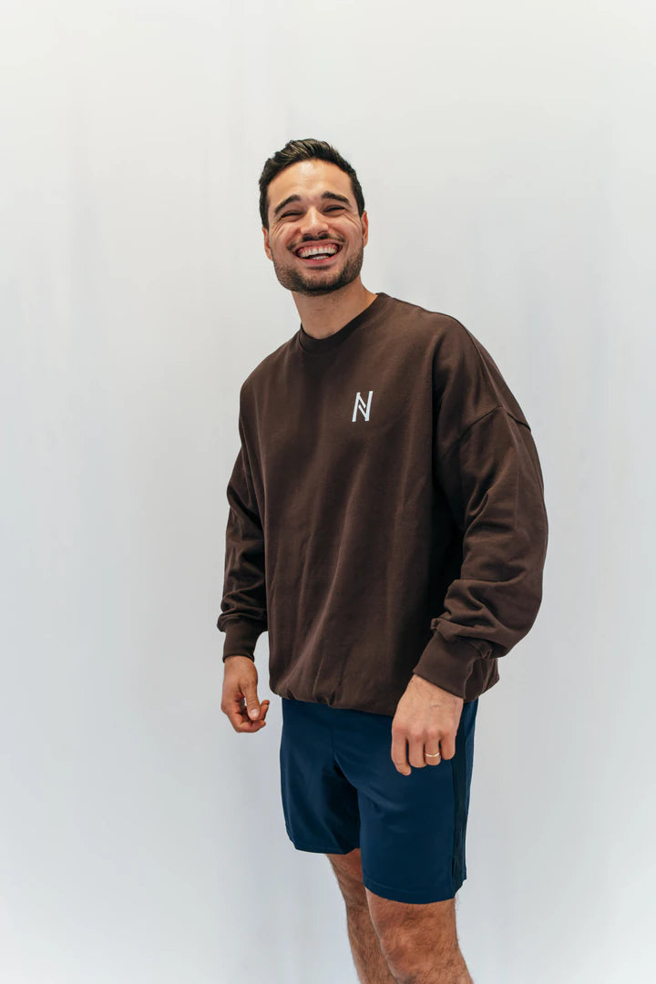 Sweat Sportswear Nott for you Brown Nott Clothing