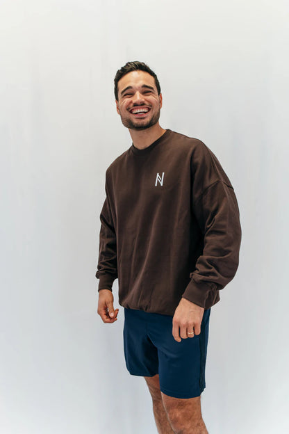 Sweat Sportswear Nott for you Brown Nott Clothing