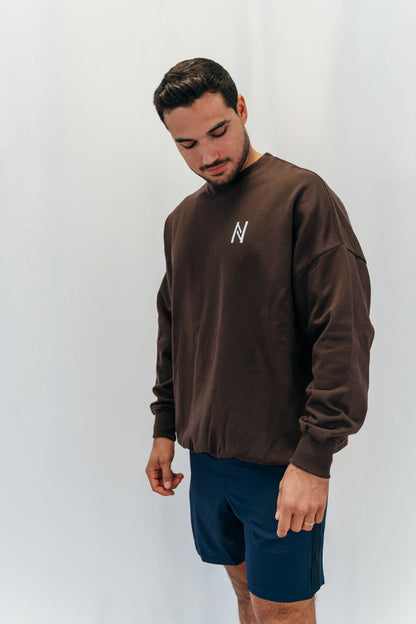 Sweat Sportswear Nott for you Brown Nott Clothing
