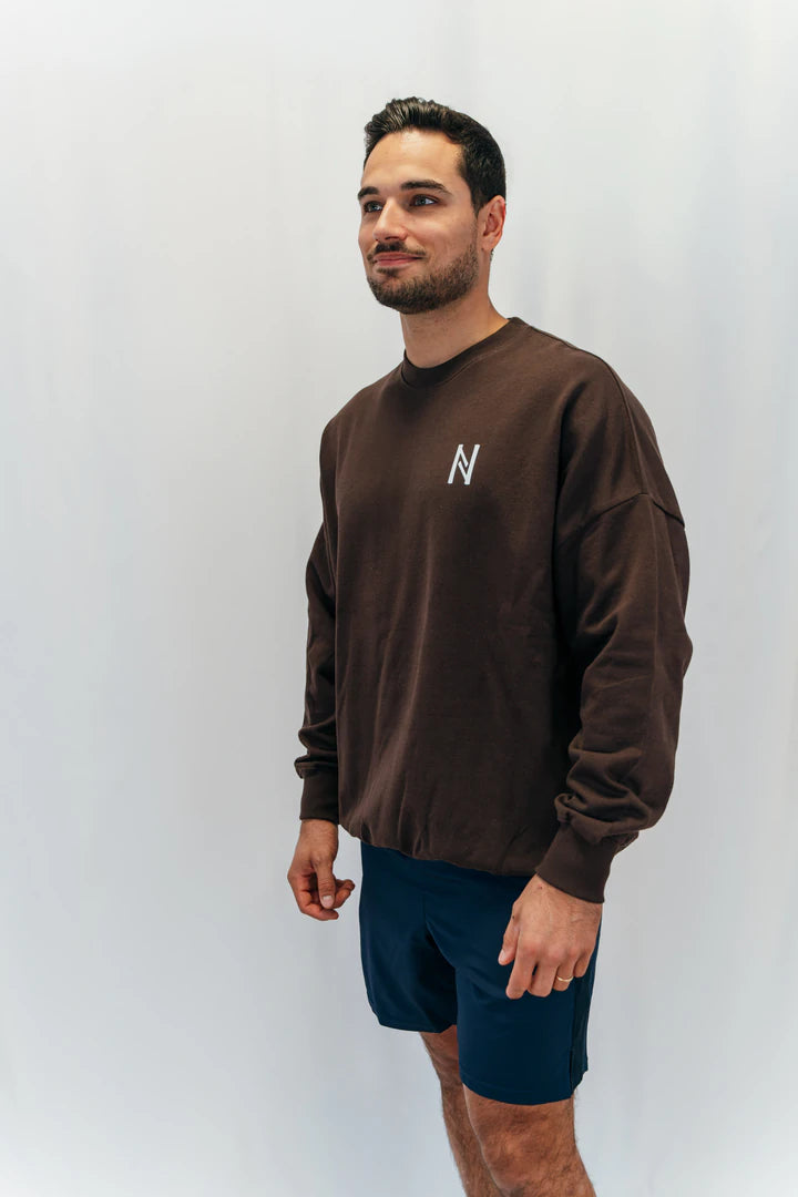 Sweat Sportswear Nott for you Brown Nott Clothing