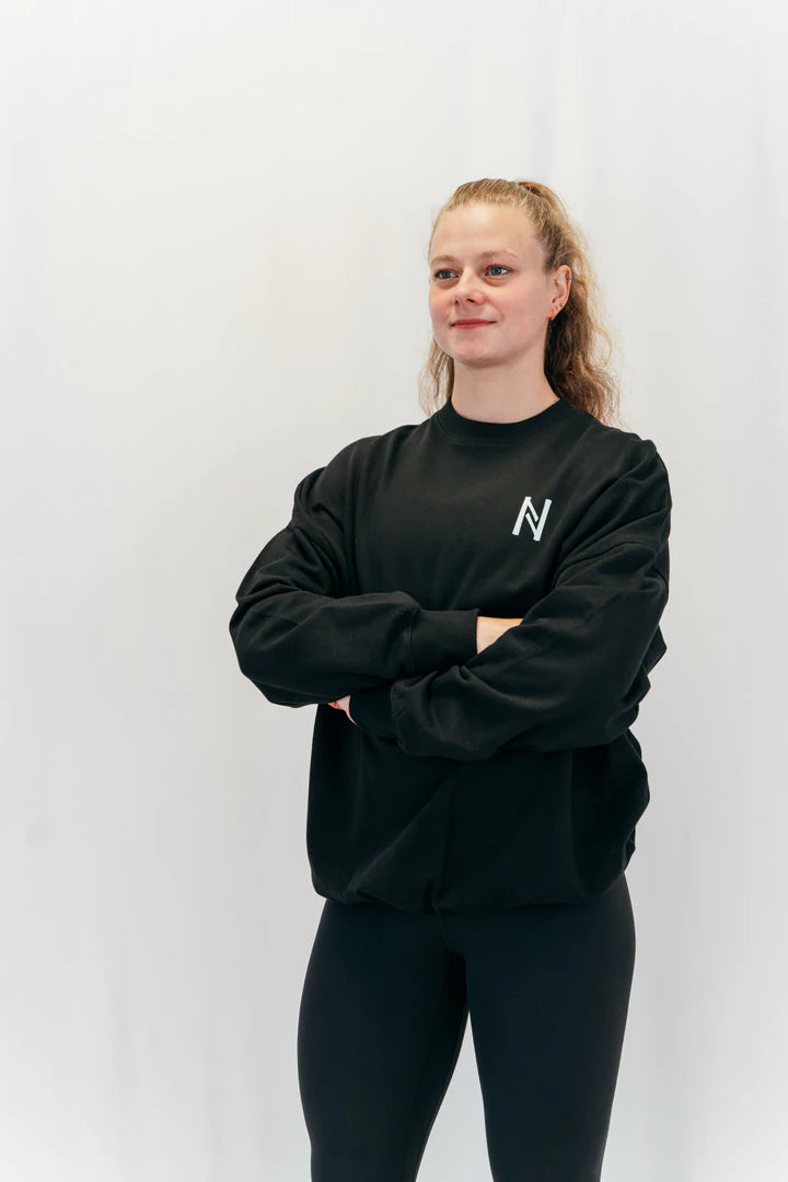 Sweat Sportswear Nott for you Black Nott Clothing