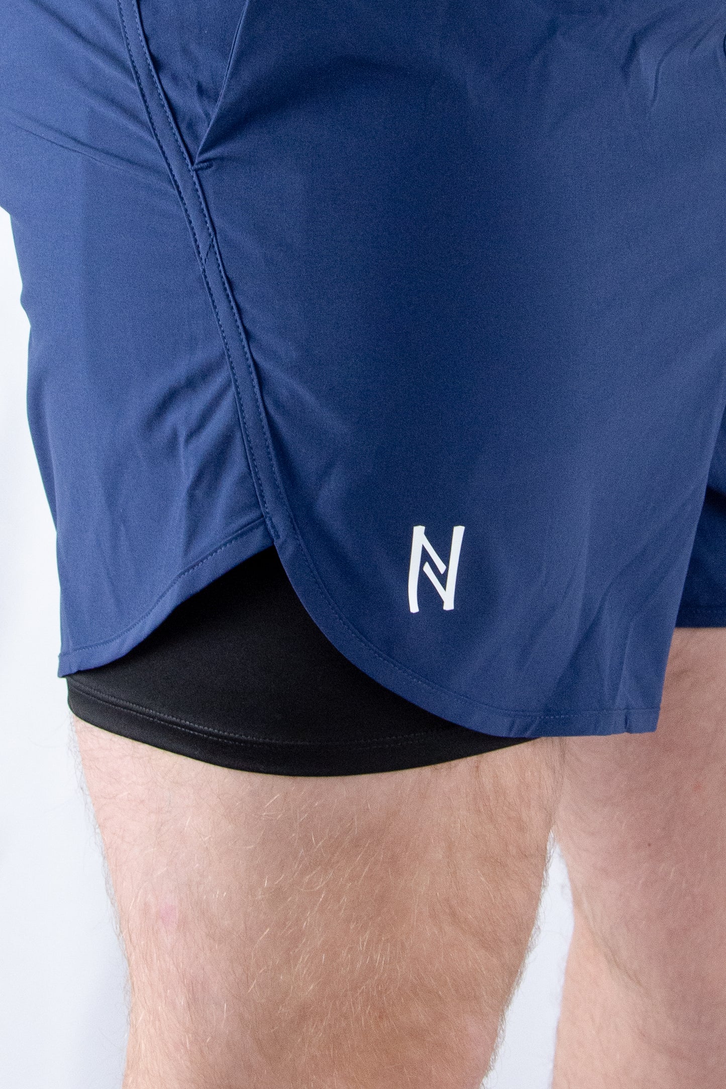 Short blue hybrid running Nott Clothing